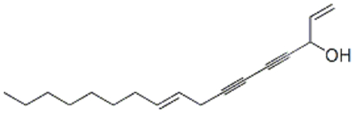 1,9-Heptadecadiene-4,6-diyn-3-ol,( 57251243,3R,9Z)- CAS 21852-80-2