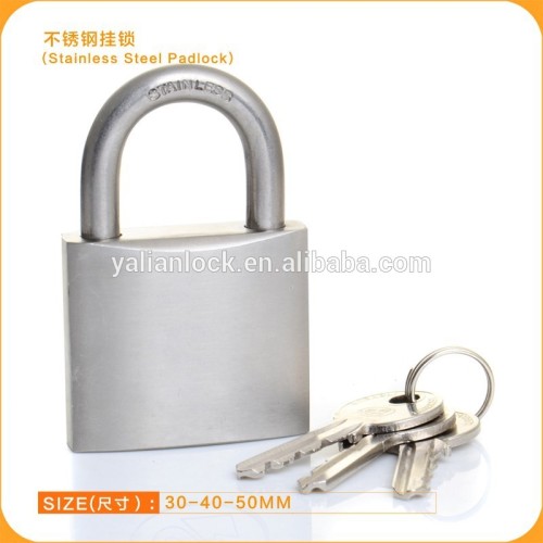 High Grade Top Safety Stainless Steel Padlock