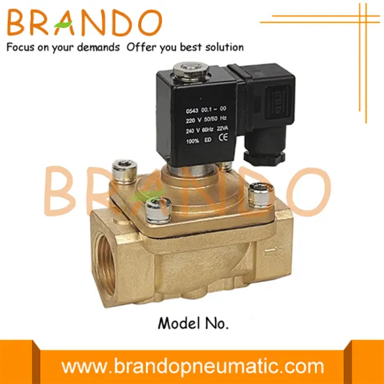 PU220 Series 2 Way Brass Electric Water Valve