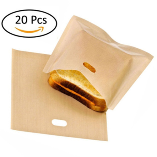 PTFEガラス繊維の再利用可能なトーストバッグ
