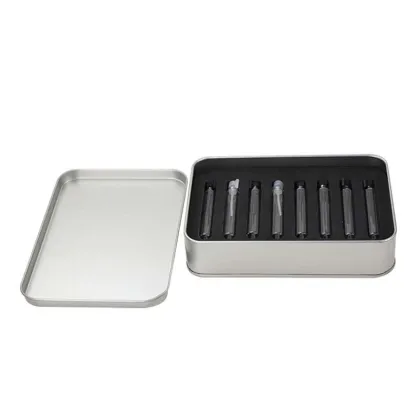 160x110x35mm Rectangular Medical Packaging Tinplate Box