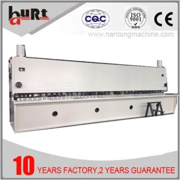 heavy duty sheet metal hydraulic shearing machine