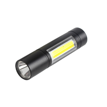 LED recarregável USB Mini lanterna de foco ajustável para crianças, acampamento, ciclismo, caminhada e uso de emergência