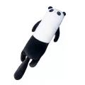 Long panda throw pillow plush toy for children