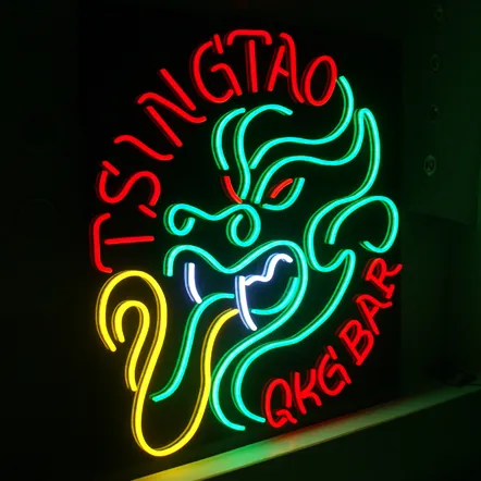 Tsingtao beer neon sign LED