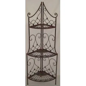Tiers corner rack metal