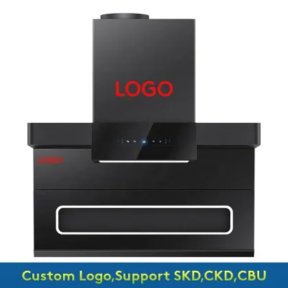 Smart Glass Range Hoods for Kitchen and Hotel Appliances