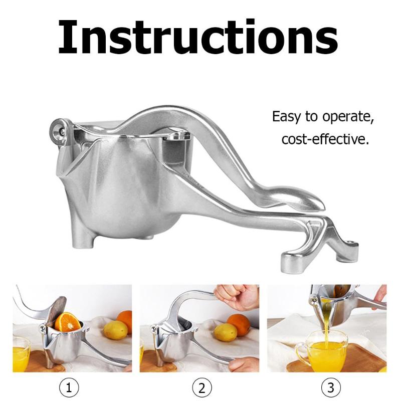 Manual juicer Orange Lemon Fruit Squeezer DIY Fruit Juicer Manual Aluminium alloy Grinder fresh juice tool Kitchen Gadget