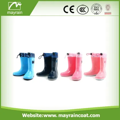 Horse Boots Print Waterproof Rain Boots Kids Children