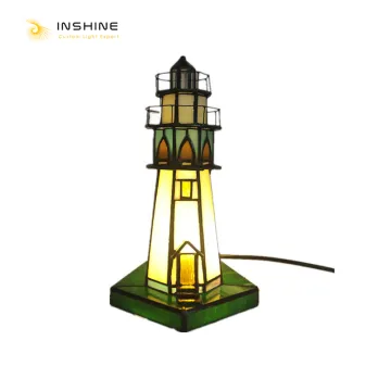 INSHINE Colorful Glass Table Lamps