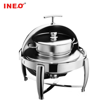 Stainless Steel Cheffing Dish: Chef in Dish and Serving Solution