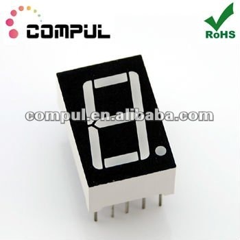 CPS05611AR, 0.56" Ultra Bright Red Single Digit Seven Segment LED Digital Display