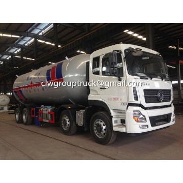 Dongfeng Tianlong 8X4 35.5CBM Petrolero de transporte de GLP