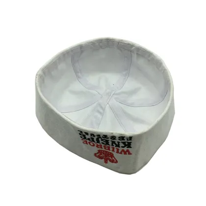 Custom Cotton Sailor Hat with Embroidered Logo