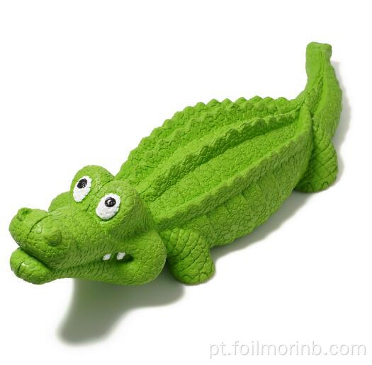 Brinquedo durável para cães em forma de crocodilo, brinquedos para animais de estimação duráveis