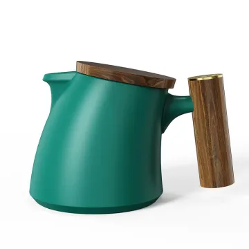 DHPO Luxury High-Fired Ceramic Tea Set with 304 SLS Infuser