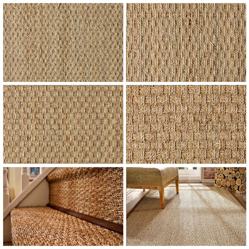 Natural Seagrass Area Rug Floor Mats