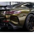 Pet Midnight Gold Vinyl -Wrap für Auto