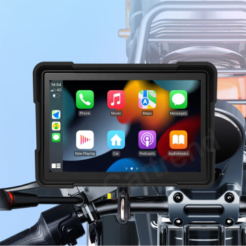 Wireless Motorcycle GPS Display with Android Auto and CarPlay