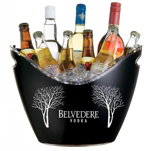 Double wall 8L plastic ice bucket