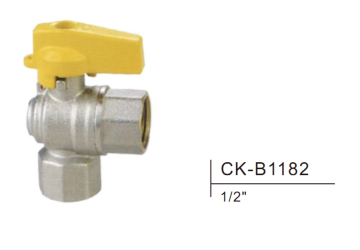 Brass gas valve CK-B1182 1/2"