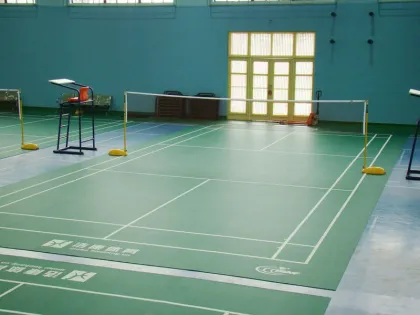 Anti-slip Badminton Court PVC Sport Floor