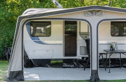 Inflatable Caravan Full Awning: Luxury Air Awning for Canvas Caravans