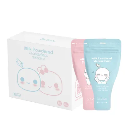 Customizable Space-Saving Milk Powder Bags