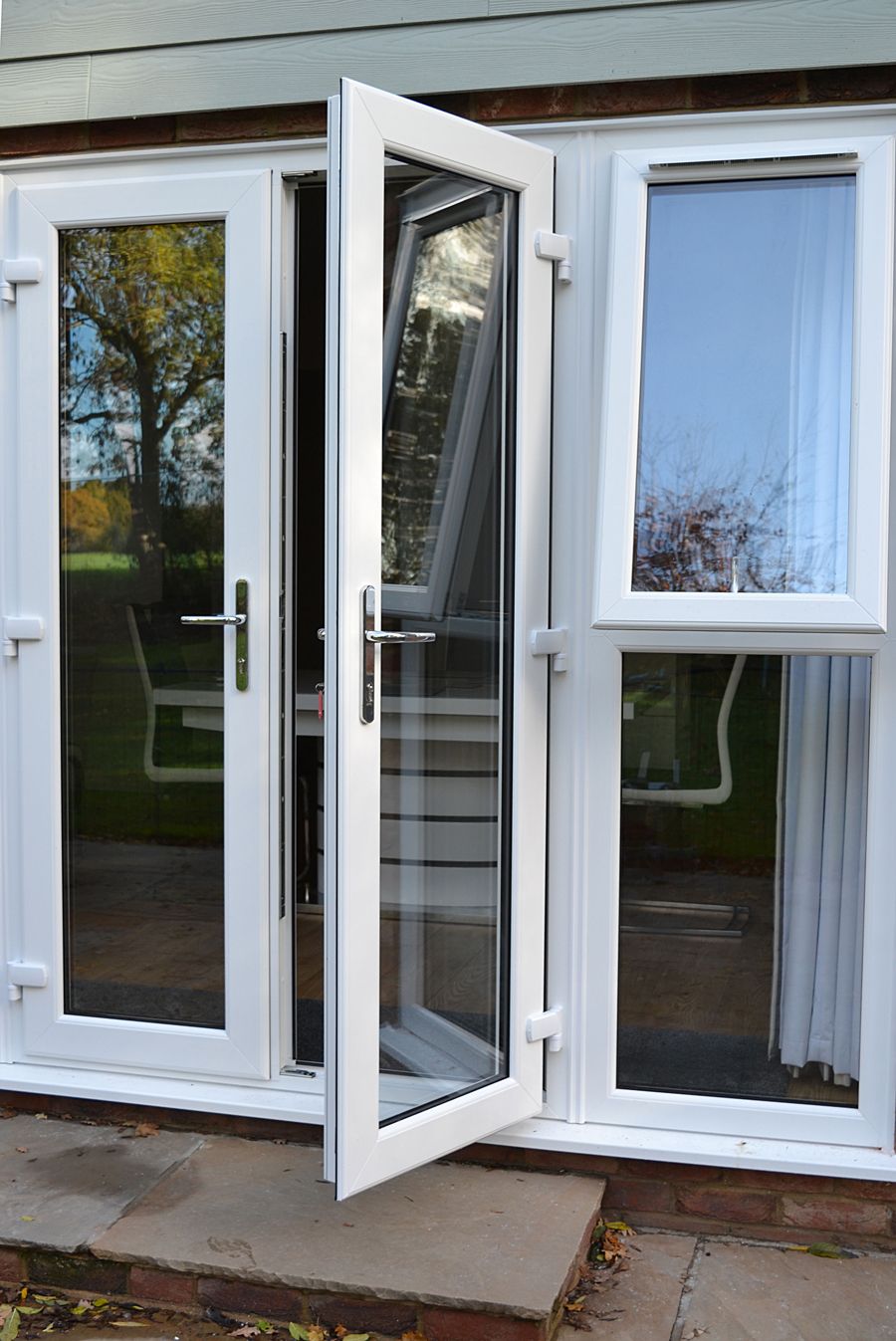 French aluminum swing door for home and apartment