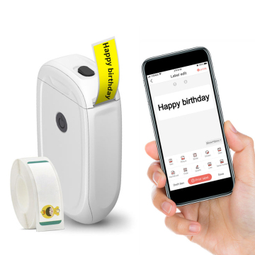 Wholesale Amazon Mini Portable Digital Thermal Label Printer for Children Gifts