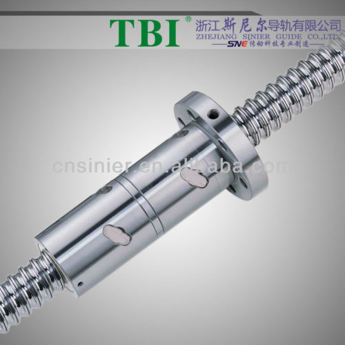 dfu4005 fine pitch thread ball screw producer in chian produced by Zhejiang ball screw factory