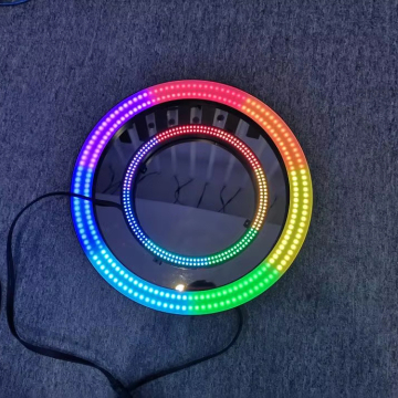 240 đèn LED 60 pixel RGB Thay đổi màu DMX LED Pixel Ring để trang trí thanh hộp đêm