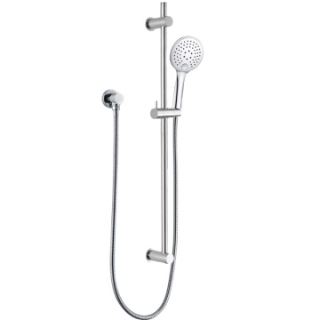 Screws Wall Mounted Rainfall Shower Head Handheld Chrome Rain Shower Set