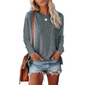 Women Casual Loose Long Sleeve Top