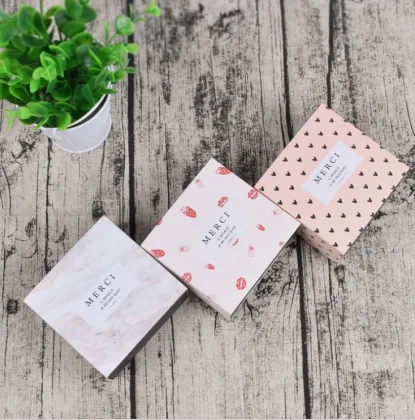Luxury handmade soap boxes