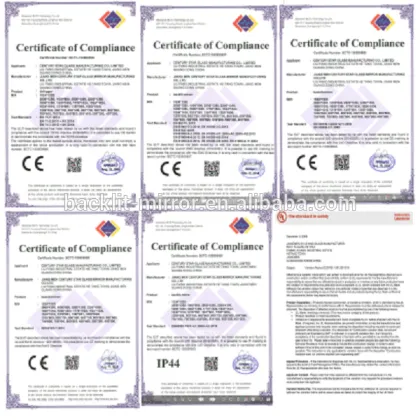 Foshan cabinet bath mirror led mirror