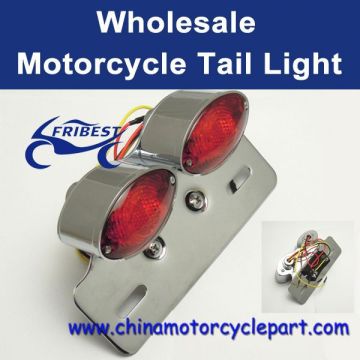 Led License Plate Mount Turn Signals Tail Light For Bobber Cafe Racer Clubman FTLUN008