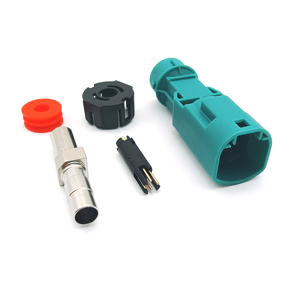 Universal 4 Pin Waterproof HSD Male Cable Connector
