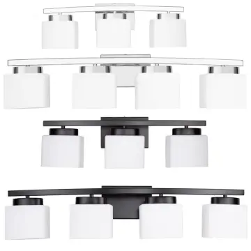Modern E26 3-Light Wall-Mounted Bathroom Vanity Light