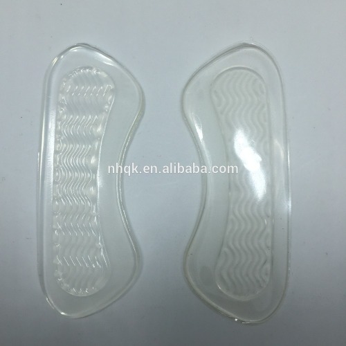 Anti Slip Silicone Gel Heel Insoles Cushions Pads Sticky Massage PU Gel Ladies Foot Gel Heel Insoles