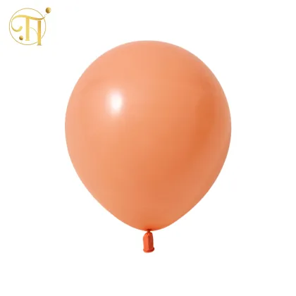 Retro Peach Latex Balloons