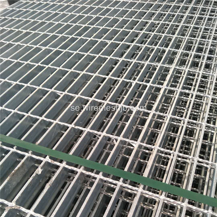 Flat Shape Hot Dipped Galvaniserad Steel Grating