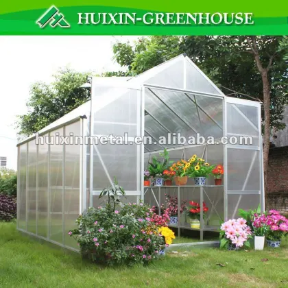 easy assembly new products commercial aluminum garden flower seeds greenhouse