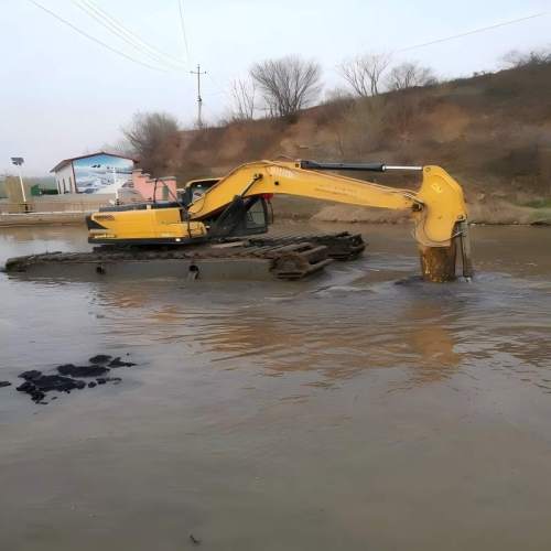 20-тонны экскаватар-амфібія для дноуглубления возера