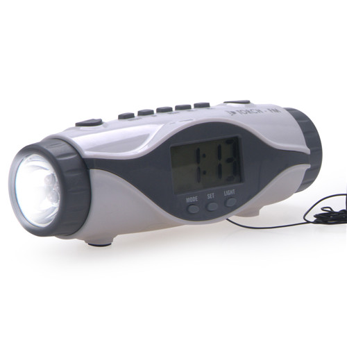 alarm clock with torch