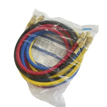 Professional R134a and R410a Freon Refrigerant Charging Hoses for Manifold Gauges: Ensuring Efficient HVAC System Maintenance