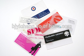 plastic business cards