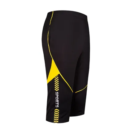 Sport Cropped Pants Suit Men