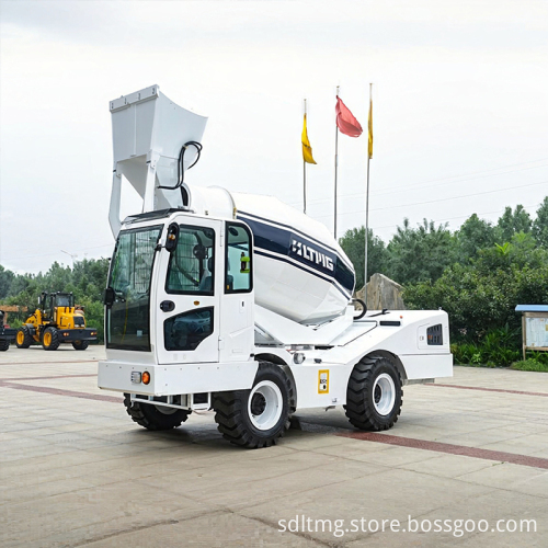 Small 4CBM Self Loading Concrete Mixer Truck with Certificate - Supply Manufacturer