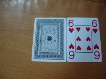 25mm-32mm thickness 100%plastic playing card